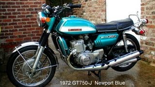 Suzuki GT750 History 19721977 [upl. by Berkshire]