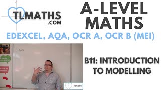 ALevel Maths B1100 Introduction to Modelling [upl. by Auqcinahs646]