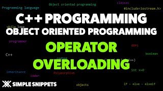 Operator Overloading in C Programming  C Programming for Beginners [upl. by Yllus]