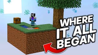 Revisiting Minecraft Skyblock  3 Years Later [upl. by Annaujat]