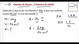 Como calcular a Densidade em gcm3 [upl. by Anikahs476]