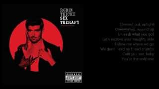 Robin Thicke feat Ludacris – Sex Therapy with lyrics [upl. by Oisacin]