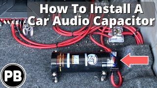 How to Install a Car Audio Capacitor in your Vehicle [upl. by Kirwin]