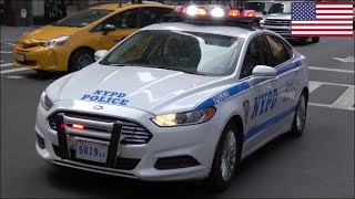 RUMBLER SIREN  NYPD Police car responding [upl. by Bremser]