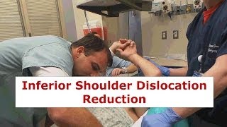 Inferior Shoulder Dislocation Reduction [upl. by Adan]