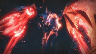 Monster Hunter Rise  Crimson Glow Valstrax Boss Fight Solo  Dualblades [upl. by Tselec]