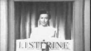 1950s Listerine Commercial [upl. by Sinaj]