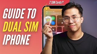 Guide to Dual SIM iPhones  iPhone 13 iPhone 12 iPhone 11 iPhone XS iPhone XR iPhone SE 2 [upl. by Nadab]