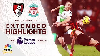 Bournemouth v Liverpool  PREMIER LEAGUE HIGHLIGHTS  1212024  NBC Sports [upl. by Trinatte]