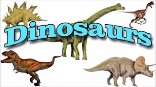 Learn Dinosaur Names for Children  Kids Learning Videos [upl. by Aifos]