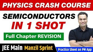 SEMICONDUCTORS in One Shot  Full Chapter Revision  Class 12  JEE Main [upl. by Anita]