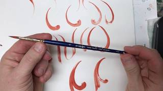 Rosemaling beginners Tutorial  Lise Lorentzen ASMR [upl. by Ellebanna489]