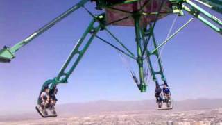 Las Vegas Stratosphere Insanity Ride [upl. by Hersh830]