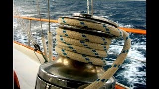 SelfTailing Sailing Winch Safety Tips [upl. by Aihsaei]