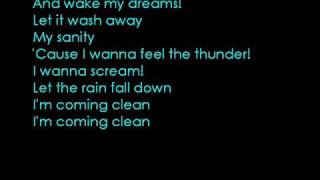 Come Clean  Hilary Duff LYRICS [upl. by Kelcie705]