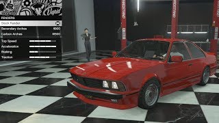 GTA 5  DLC Vehicle Customization  Ubermacht Zion Classic BMW M6 and Review [upl. by Yrrac]