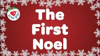 The First Noel with Lyrics  Christmas Song amp Carol [upl. by Yursa]