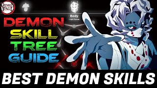 BEST DEMON SKILLS InDepth Skill Tree Guide  Demonfall [upl. by Tadio]