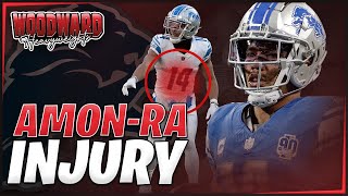 AmonRa St Brown INJURY UPDATE  Detroit Lions [upl. by Almat]