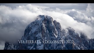 Via Ferrata Adventure  Dolomites 4K [upl. by Nyleuqcaj]