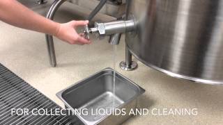 Tilting Steam Kettle  How To [upl. by Rhett]