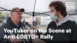 YouTuber Interviews Attendees at AntiLGBTQ Rally in Oregon [upl. by Alexandr899]