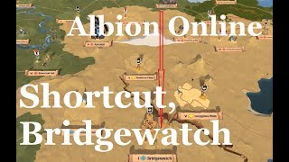 Albion Online  Caerleon to Bridgewatch fast almost safely [upl. by Zimmermann]