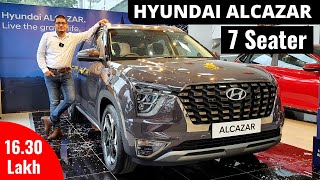 2024 Hyundai Alcazar 7 Seater Premium SUV  Latest Features New Interiors Price  Alcazar Review [upl. by Ihsoyim]