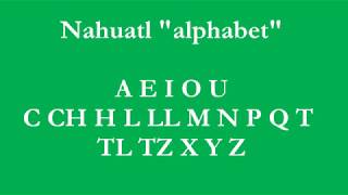 Nahuatl for english speakers Lesson 1 [upl. by Marlie]