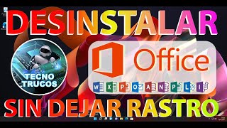 DESINSTALAR OFFICE SIN DEJAR RASTRO [upl. by Gregorius176]