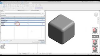 Revit Tutorial Day 12  Rounded Corner Cube [upl. by Lorelle]