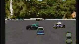 Destruction Derby Playstation Gameplay [upl. by Neelhtac154]