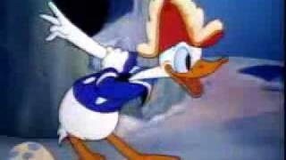 Walt Disney Cartoons Donald Duck Snowball War [upl. by Eilyab]