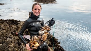 Scotland Scallop diving  Weve NEVER seen so many [upl. by Asserrac674]