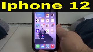 How To Use An Iphone 12Full Tutorial [upl. by Adla]