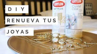 DIY Como cuidar y renovar tus joyas de fantasia [upl. by Yvonner]