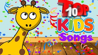 TOP 10 Kids Songs on YouTube 2019  Little Big Kids TV [upl. by Penland729]