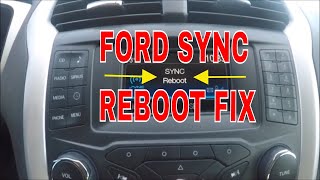 Ford Sync Bluetooth Fix [upl. by Bruns]