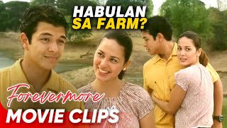 Marian tours Anton around the farm  Forevermore  Movie Clips [upl. by Nodyarb]