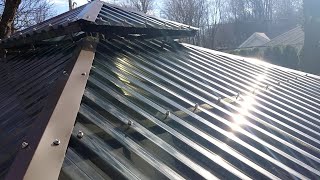 DIY Polycarbonate Gazebo Roof Follow up How to [upl. by Conni25]