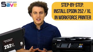 Epson WorkForce WF3640 Printer Ink Cartridges Installation [upl. by Cristina]