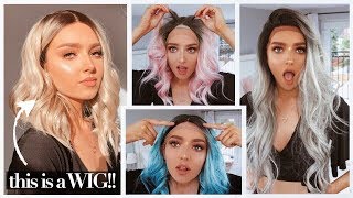 TESTING CHEAP AMAZON LACEFRONT WIGS YOU WILL BE SHOCKED  K’ryssma Wigs [upl. by Newol]