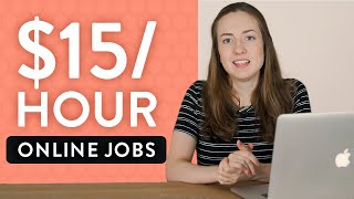 10 Online Jobs That Pay 15hr or More for Students in 2023 [upl. by Mcnully841]