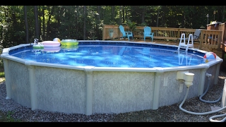 How To Install An Above Ground Pool [upl. by Schweitzer]