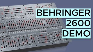 Behringer 2600 Gray Meanie Sound Demo no talking [upl. by Donavon]