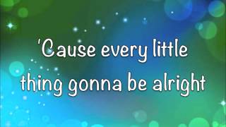 Bob Marley  Three Little Birds  Lyrics  HD [upl. by Adniralc]