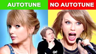 Autotune vs No Autotune Taylor Swift Maroon 5 amp MORE [upl. by Ulick]