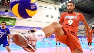 TOP 20 Legendary Volleyball Saves Of All Time HD [upl. by Atikcir]