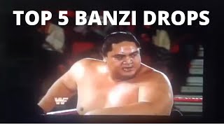 Yokozunas Top 5 Banzai Drops in 2 Minutes [upl. by Melly]