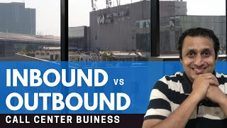 What is inbound and outbound call center  Difference  Call centre  Ameya Damle [upl. by Eetnahc984]